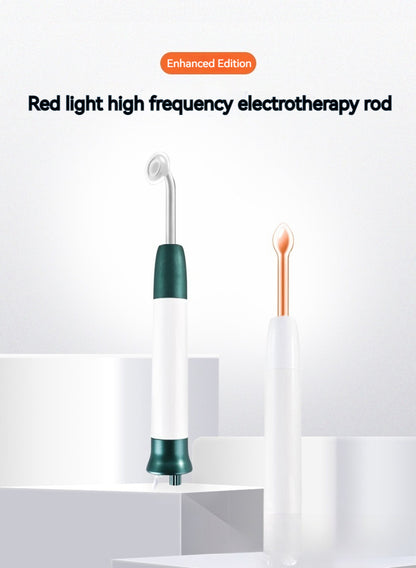 Enhanced Version High Frequency Electro-therapy Electrotherapy Rod Hair Facial Beauty Apparatus