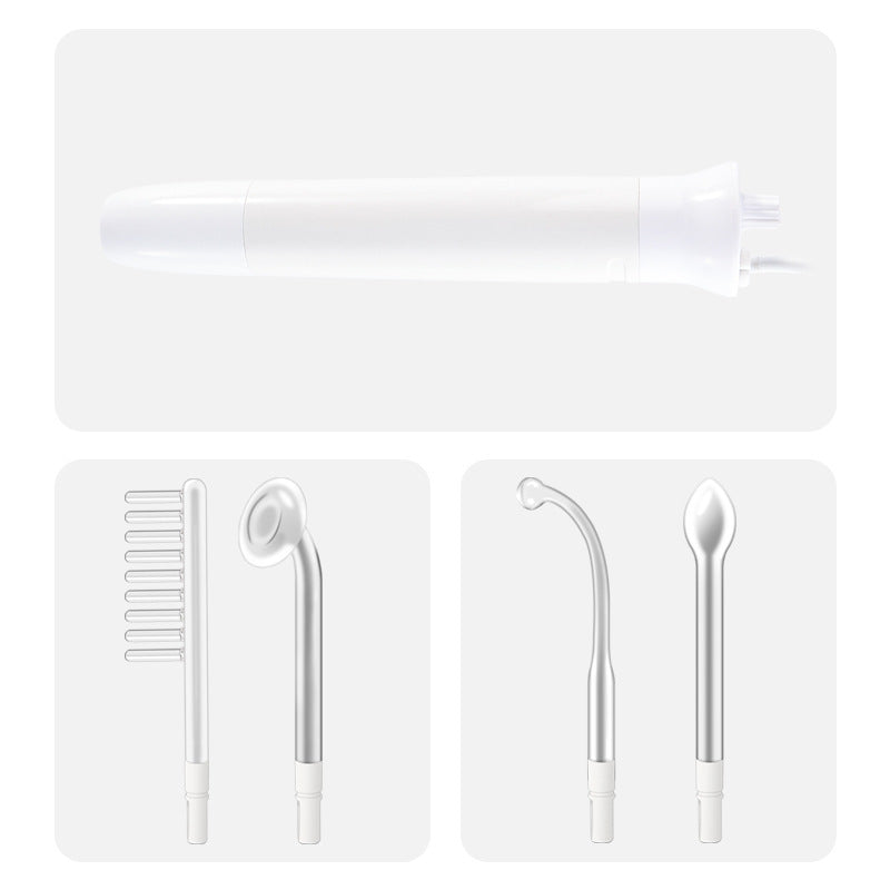 Enhanced Version High Frequency Electro-therapy Electrotherapy Rod Hair Facial Beauty Apparatus