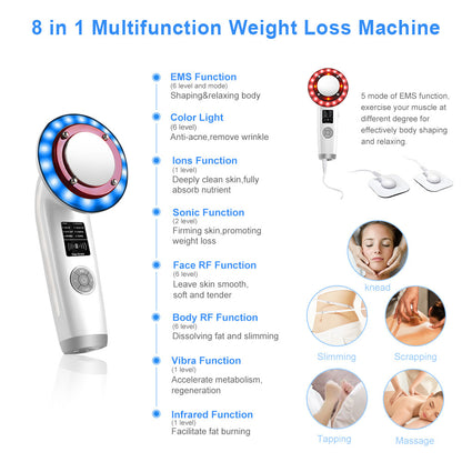 LED Color Light EMS Physical Therapy Vibration Shaping Beauty Instrument