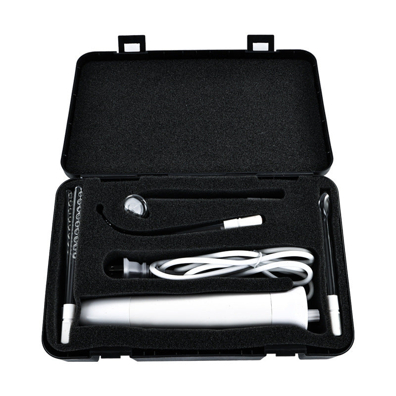 Enhanced Version High Frequency Electro-therapy Electrotherapy Rod Hair Facial Beauty Apparatus